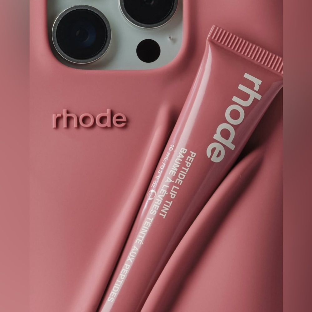 RHODE Pink Phone Case iPhone 15 pro